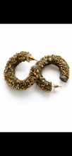 Load image into Gallery viewer, Pyrite Rebel Hoops

